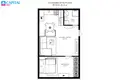 Mieszkanie 2 pokoi 42 m² Wilno, Litwa