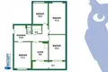 Apartamento 4 habitaciones 85 m² Minsk, Belarús