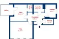 Квартира 2 комнаты 50 м² Познань, Польша