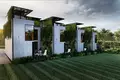 Complejo residencial New complex of villas with swimming pools and roof-top terraces close to the beach, Canggu, Bali, Indonesia