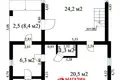 Дом 3 комнаты 107 м² Коптёвский сельский Совет, Беларусь