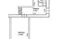 Mieszkanie 1 pokój 32 m² Mińsk, Białoruś