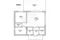 House 59 m² Carnaucycki sielski Saviet, Belarus