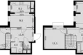 Квартира 4 комнаты 91 м² Развилка, Россия