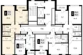 2 room apartment 58 m² Leninsky District, Russia