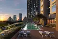 Жилой комплекс Новая резиденция CENTURY с бассейном в престижном районе Business Bay, Дубай, ОАЭ