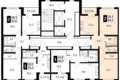 Appartement 2 chambres 59 m² Moscou, Fédération de Russie