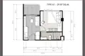 Квартира 29 м² Камала, Таиланд