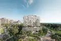 Complexe résidentiel New complex of furnished apartments Beach Walk 4 with a swimming pool, panoramic views and an access to the beach, Dubai Islands, Dubai, UAE