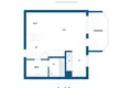Квартира 1 комната 35 м² Seinajoki sub region, Финляндия