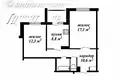 2 room apartment 56 m² Brest, Belarus