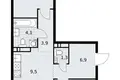 Квартира 3 комнаты 60 м² район Внуково, Россия