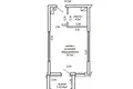 Appartement 1 chambre 32 m² Minsk, Bélarus