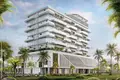 Kompleks mieszkalny New Tivano Residence with swimming pools and lounge areas near the beach, Dubai Islands, Dubai, UAE