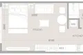 Studio apartment 39 m² Dubai, United Arab Emirates