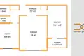 Mieszkanie 2 pokoi 52 m² Mińsk, Białoruś