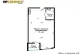 Apartamento 1 habitación 45 m² Minsk, Belarús