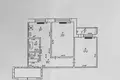 2 room apartment 50 m² Riga, Latvia