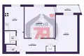 Квартира 2 комнаты 47 м² Жодино, Беларусь