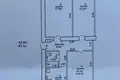 Mieszkanie 3 pokoi 62 m² Homel, Białoruś