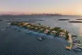 Wohnkomplex New complex of beachfront villas Amali Islands with panoramic views and a floating helipad, The World Islands, Dubai, UAE