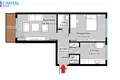 Appartement 2 chambres 52 m² Kaunas, Lituanie