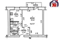 Квартира 1 комната 33 м² Молодечно, Беларусь