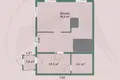 Dom 53 m² Negarelski selski Savet, Białoruś