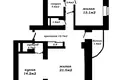 4 room apartment 103 m² Minsk, Belarus