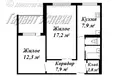 Appartement 2 chambres 53 m² Brest, Biélorussie