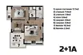 Apartamento 3 habitaciones 67 m² Mersin, Turquía