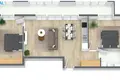 3 room apartment 80 m² Klaipėda, Lithuania