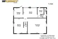 House 61 m² Ozyaritska-Slabadski rural council, Belarus