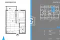 1 room apartment 41 m² Tivat, Montenegro