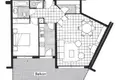 Wohnung 1 Schlafzimmer 96 m² Monaco, Monaco
