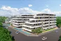 Residential complex New residence with a swimming pool, a spa center and a private beach close to the airport, Alanya, Turkey