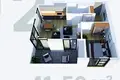 1 bedroom apartment 41 m² Batumi, Georgia