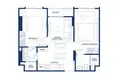 2 bedroom apartment 50 m² Wichit, Thailand