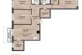 Квартира 4 комнаты 83 м² Колодищанский сельский Совет, Беларусь