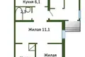 Wohnung 36 m² Homel, Weißrussland