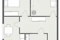 Квартира 2 комнаты 56 м² Pyktiske, Литва