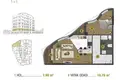 Квартира 1 спальня 58 м² Sinan, Турция