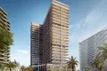 Kompleks mieszkalny New Starlight Residence with a swimming pool, lounge areas and a co-working space, Al Jaddaf, Dubai, UAE