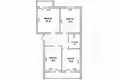 3 room apartment 91 m² Brest, Belarus