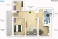 Квартира 3 комнаты 68 м² Лентварис, Литва
