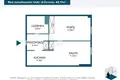 2 room apartment 40 m² Lodz, Poland