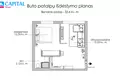 Mieszkanie 2 pokoi 33 m² Wilno, Litwa