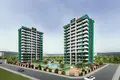 1 bedroom apartment 58 m² Mezitli, Turkey