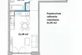 Apartamento 3 habitaciones 61 m² Varsovia, Polonia