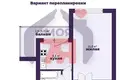 Квартира 1 комната 34 м² Борисов, Беларусь